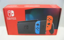Nintendo Switch Console (2019)  - Red/Blue (New)
