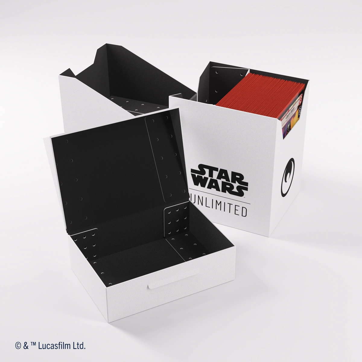 Star Wars Unlimited TCG - Soft Crate - White / Black (New)