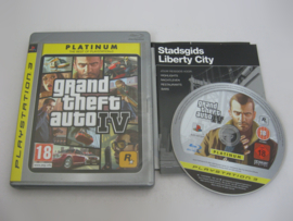 GTA IV - Grand Theft Auto IV (PS3) - Platinum -