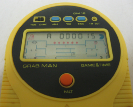 Grab Man - GM 16 - Game & Time - LCD Game (Boxed)