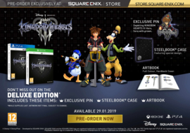 Kingdom Hearts III Deluxe Edition (XONE, Sealed)