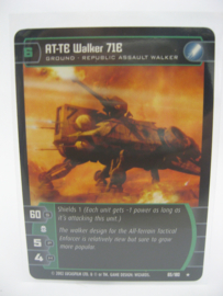 SW:TCG AotC - AT-TE Walker 71E - Rare - 65/180 (NM)