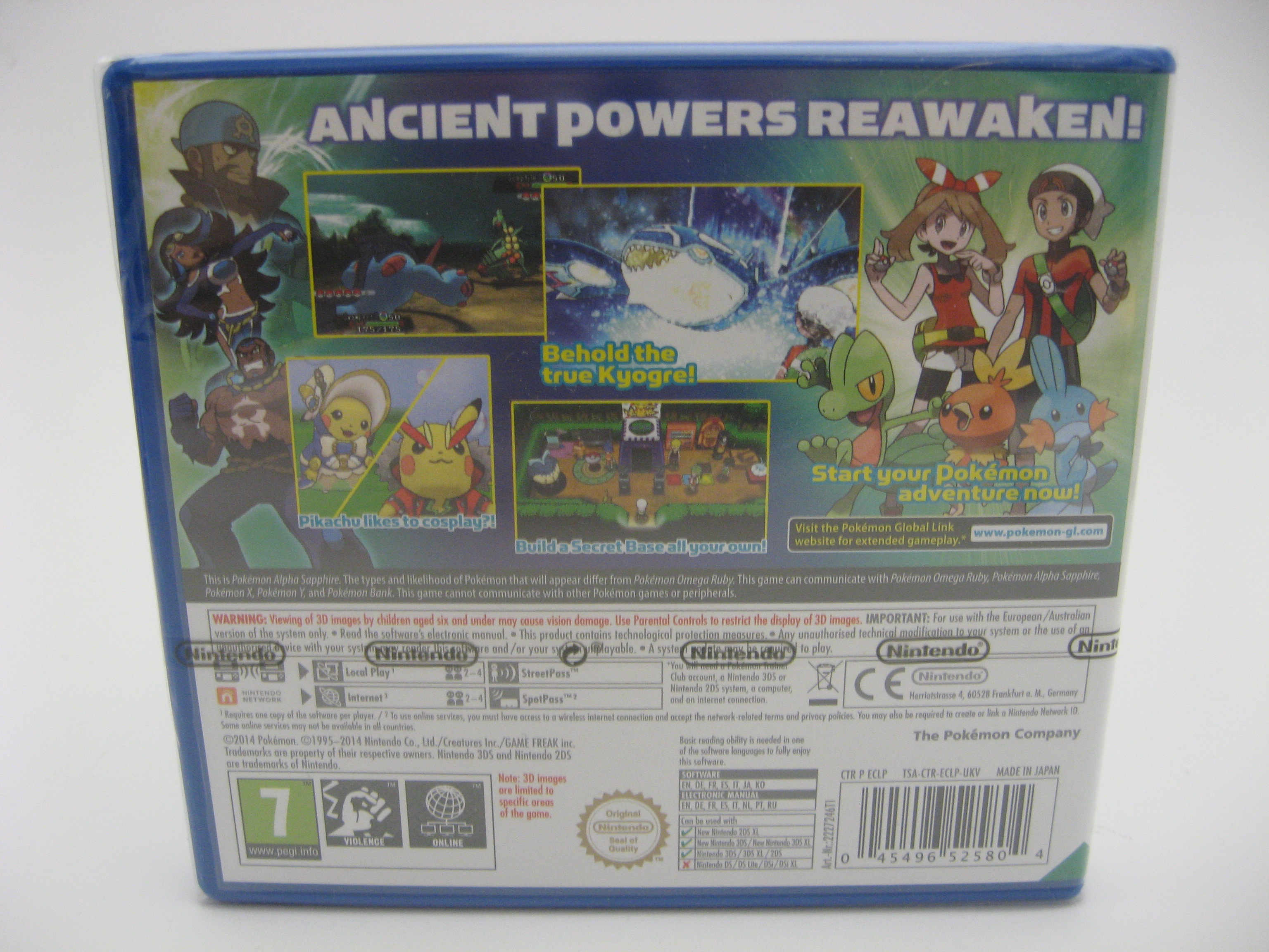 Pokemon Alpha Sapphire (UKV, Sealed)