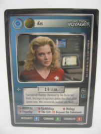 ST:CCG VOY - Kes (Federation) - Rare - 164 (NM)