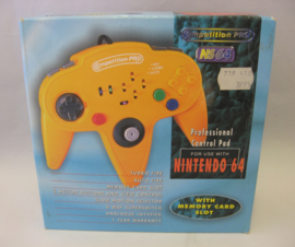 N64 Competition Pro Controller 'Yellow' (Boxed)