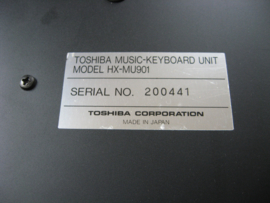 MSX Toshiba Music Keyboard HX-MU901