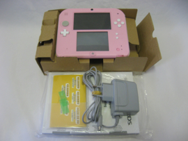 Nintendo 2DS Console White + Pink (Boxed)