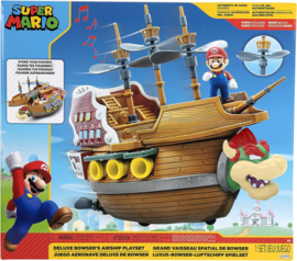 Super Mario - Deluxe Bowser's Airship Playset (New)