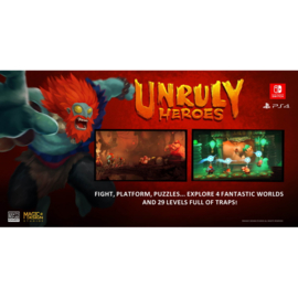 Unruly Heroes (PS4, NEW)