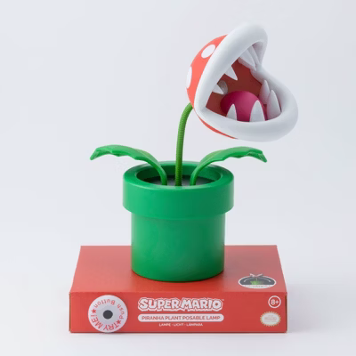 Super Mario - Piranha Plant Posable Lamp (New)