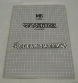 Clean Sweep *Manual* (Vectrex)