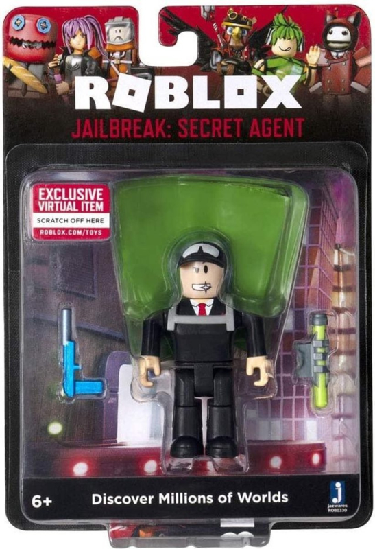 Roblox Core Figure Jailbreak Secret Agent New Other Merchandise Press Startgames - jailbreak merch roblox