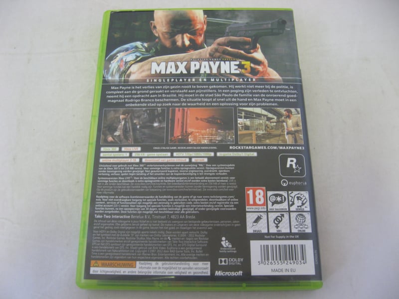 max payne 3 xbox one