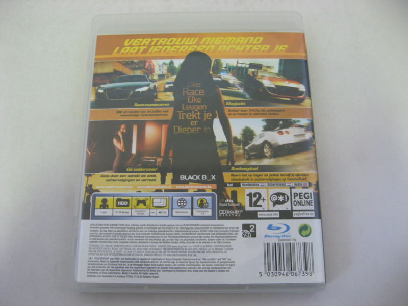 Need For Speed Undercover (PS3) | (Complete / CIB) PAL | Press-StartGames