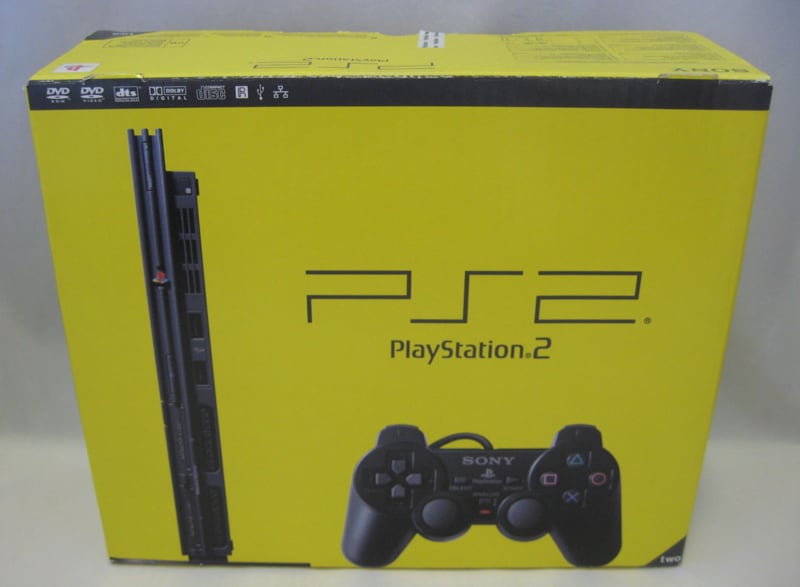 Playstation 2 hot sale slim box