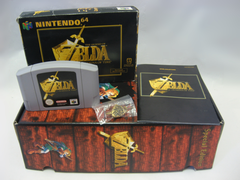 Zelda Ocarina of Time N64 CIB