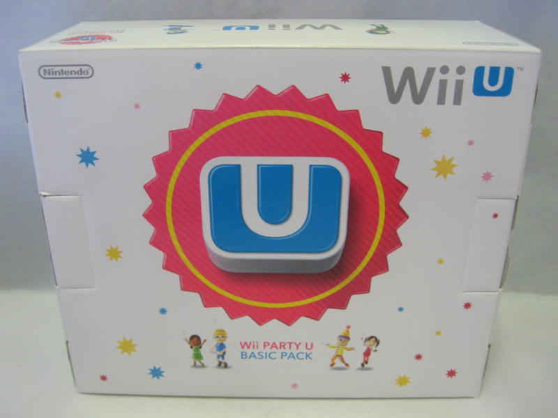 Wii Party U Basic Pack 8GB (Boxed) Wii U Consoles PressStartGames