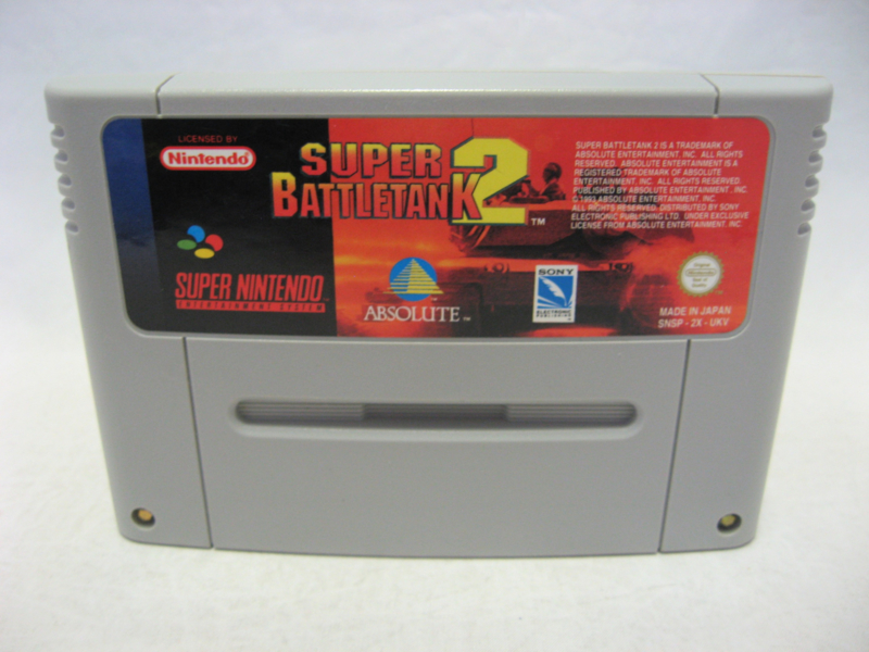 super battle-tank Super Nintendo value