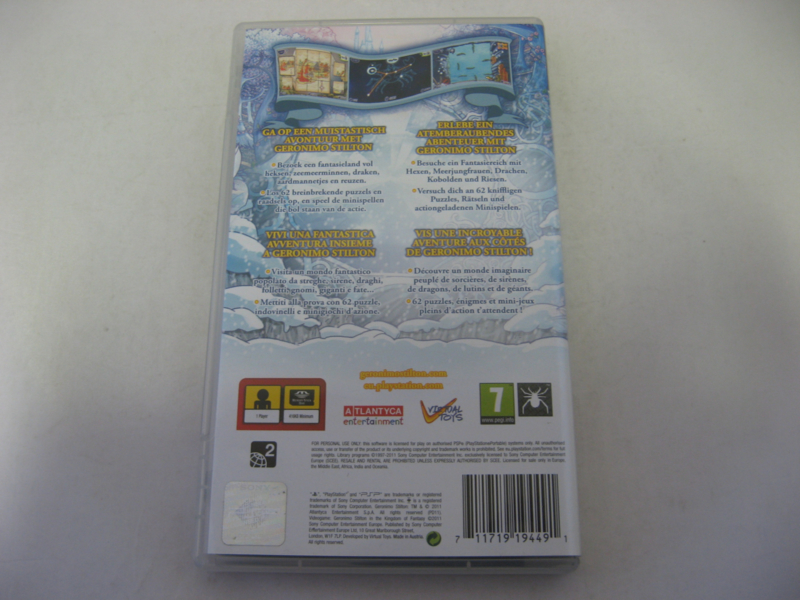 Geronimo stilton in the kingdom of fantasy psp прохождение