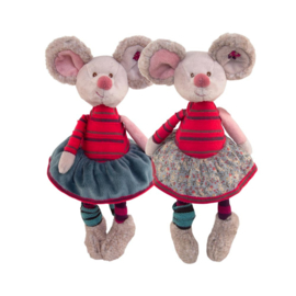 Crazy Mousy met een gebloemd rokje