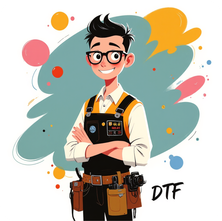 DTF, de gedetailleerde drukker
