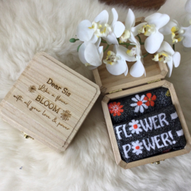 Geschenkbox Flower Power