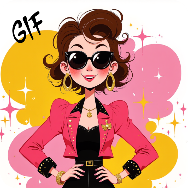 GIF, the cheerful animator