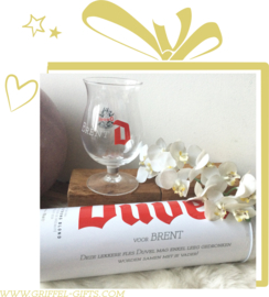 Geschenkbuis + glas Duvel