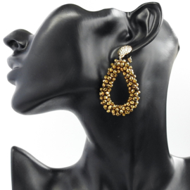 party drops oorbellen Gold