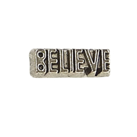 believe, charm voor in het medaillon