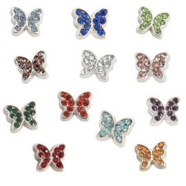 charms vlinder geboortesteentjes