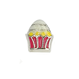 cupcake, charm voor in het medaillon