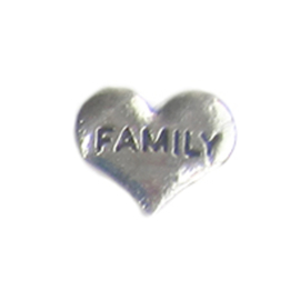 hartje family, charm voor in het medaillon