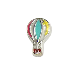 luchtballon, charm voor in het medaillon