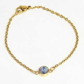 armband Blue Diamond, stainless steel