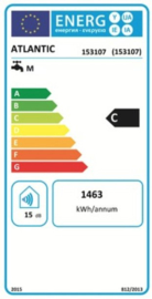 Elektrische Boiler 75 Liter - Atlantic Zeneo - verticaal muurmodel