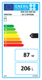 CV-boiler 200L Ariston BDR 200