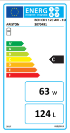CV-boiler 120L Ariston BCH