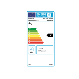 Elektrische Boiler 120 Liter - Inventum Ecolectric Duo