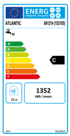 Elektrische Boiler 50L Atlantic Zeneo - Verticaal muurmodel