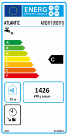 Elektrische Boiler 150L Atlantic Zeneo  - Verticaal muurmodel