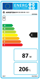 Ariston BDR 200 liter