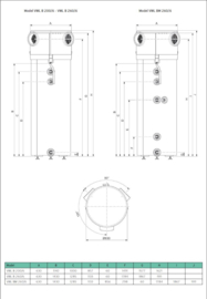 Warmtepompboiler 200L Vaillant aroSTOR plus VWL B 200/6