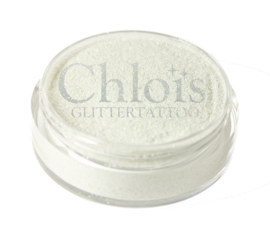 Chloïs Glitter White Pure 250 Gramm (Dekkend)