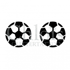 Soccer Football (Duo Stencil)