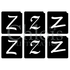 Letter Z (Multi Stencil 6)