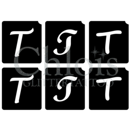 Letter T (Multi Stencil 6)