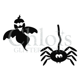 Ghost & Spider (Duo Stencil)