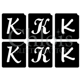 Letter K (Multi Stencil 6)