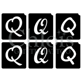 Letter Q (Multi Stencil 6)